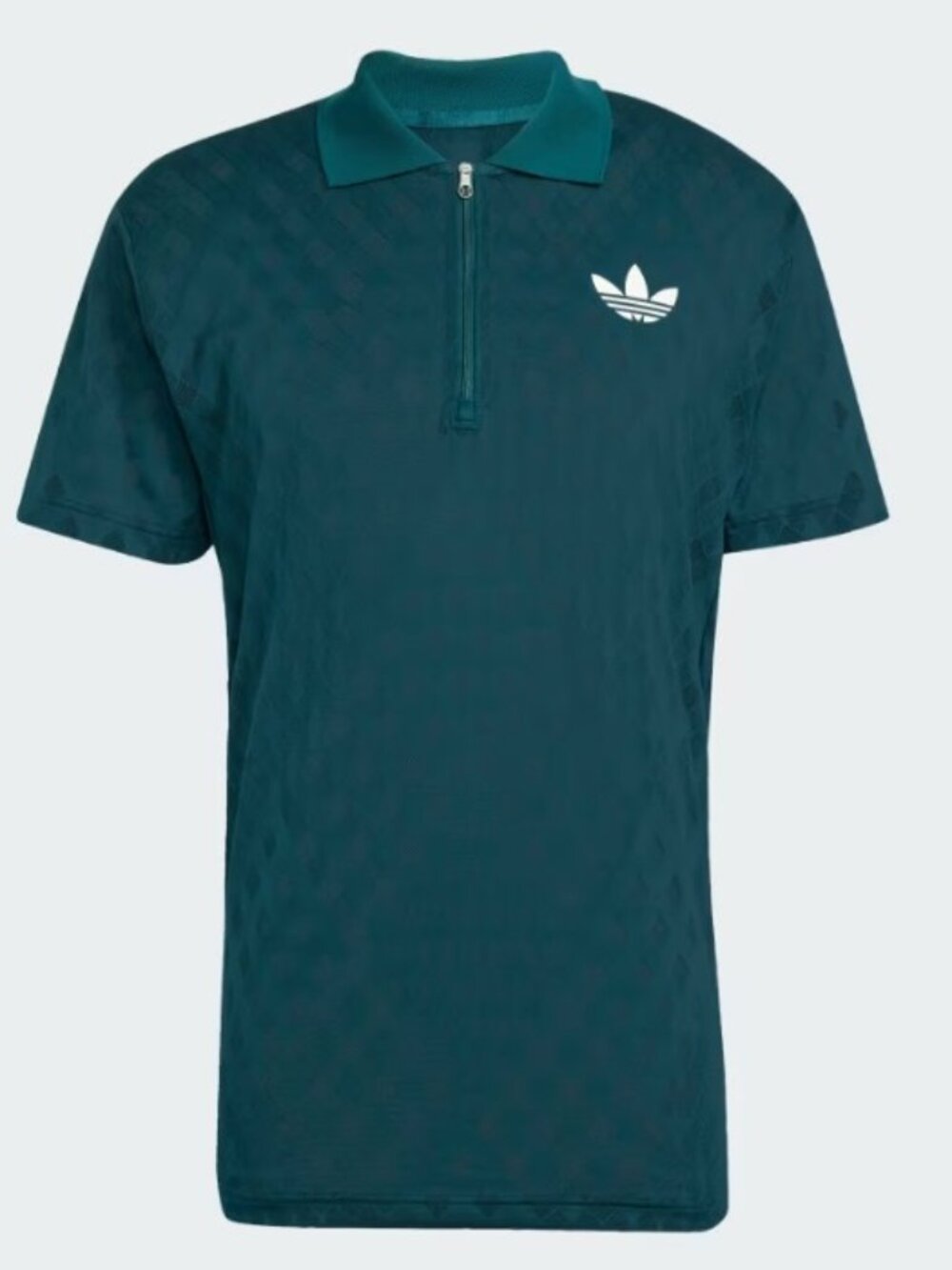Adidas Men’s Tennis Pro Climacool+ FreeLift Polo Shirt Teal Green JY4848 Size M